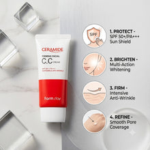 Load image into Gallery viewer, CERAMIDE FIRMING FACIAL CC CREAM