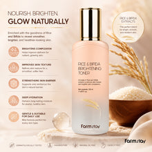 Load image into Gallery viewer, RICE & BIFIDA BRIGHTENING TONER