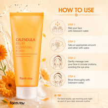 Load image into Gallery viewer, CALENDULA RELIEF CLEANSING FOAM