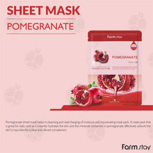 Load image into Gallery viewer, Visible Difference Mask Sheet - Pomegranate