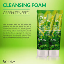Load image into Gallery viewer, Green Tea Seed Premium Moisture Cleansing Foam