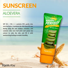 Load image into Gallery viewer, Aloevera Perfect Sun Cream (70 gm)
