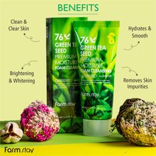 Load image into Gallery viewer, Green Tea Seed Premium Moisture Cleansing Foam