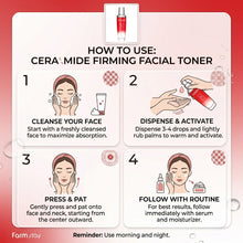 Load image into Gallery viewer, CERAMIDE FIRMING FACIAL TONER
