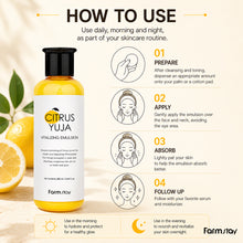 Load image into Gallery viewer, Citrus Yuja Vitlization Emulsion
