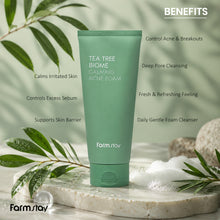 Load image into Gallery viewer, TEA TREE BIOME CALMING ACNE FOAM
