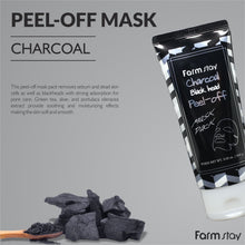 Load image into Gallery viewer, Charcoal Black Head Peel-Off Mask Pack
