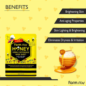 Visible Difference Sheet Mask - Honey