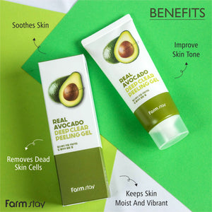 Real Avocado Deep Clear Peeling Gel