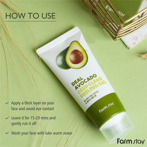 Real Avocado Deep Clear Peeling Gel