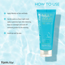 Load image into Gallery viewer, Hyaluronic Acid Multi Aqua Soothing Gel (HLA Gel)
