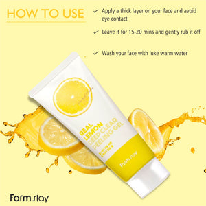 Real Lemon Deep Clear Peeling Gel