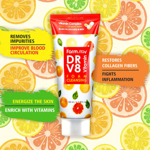 DR-V8 Vitamin Cleansing Foam