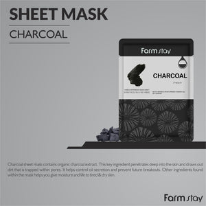 Visible Difference Sheet Mask - Charcoal